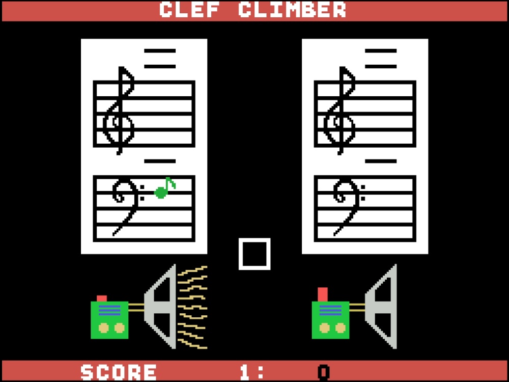 Gameplay of Brain Strainers for Colecovision